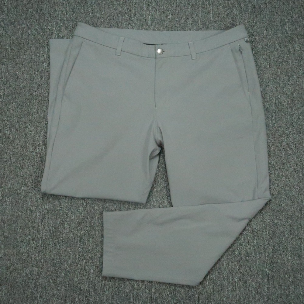 Lululemon Pants Men 40x28 Gray Commission Slim Fit Zip Pocket Trouser Chino
